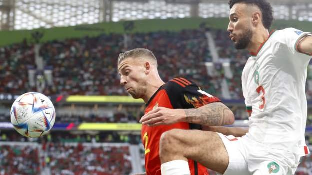 Late Morocco goals seal stunning win over Belgium