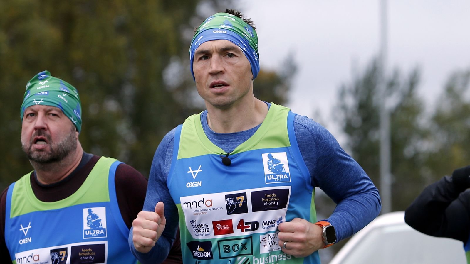 Kevin Sinfield’s Ultra 7 in 7 motor neurone disease fundraiser closes in on £500,000 mark