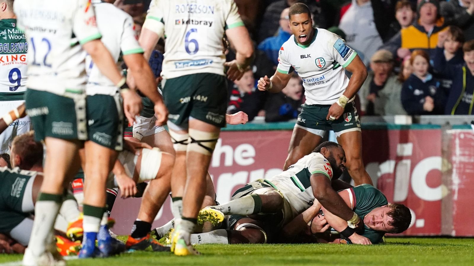 Leicester Tigers 33-31 London Irish: Steve Borthwick full of praise for battling Irish
