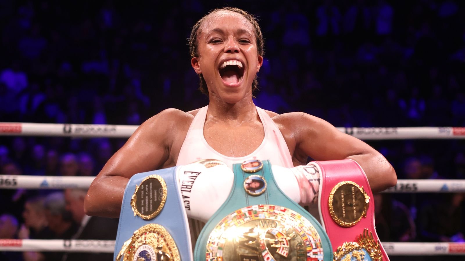 Natasha Jonas proclaimed 'fighter of the year' by promoter Ben Shalom | Katie Taylor rematch up next?