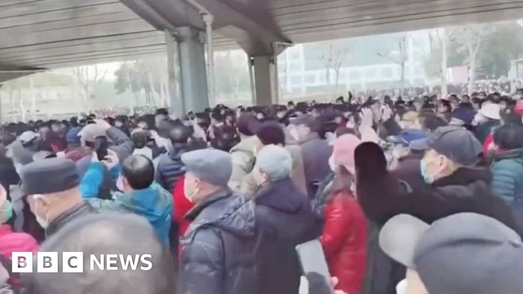 Elderly in China protest over slashed health benefits