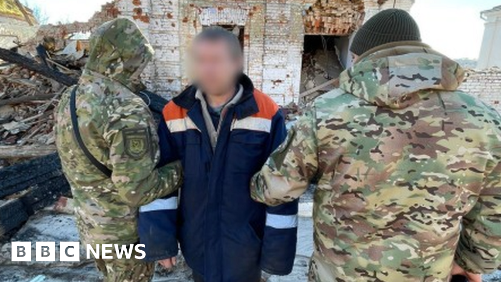 Ukraine war: Russian soldier arrested 'after six months in hiding'