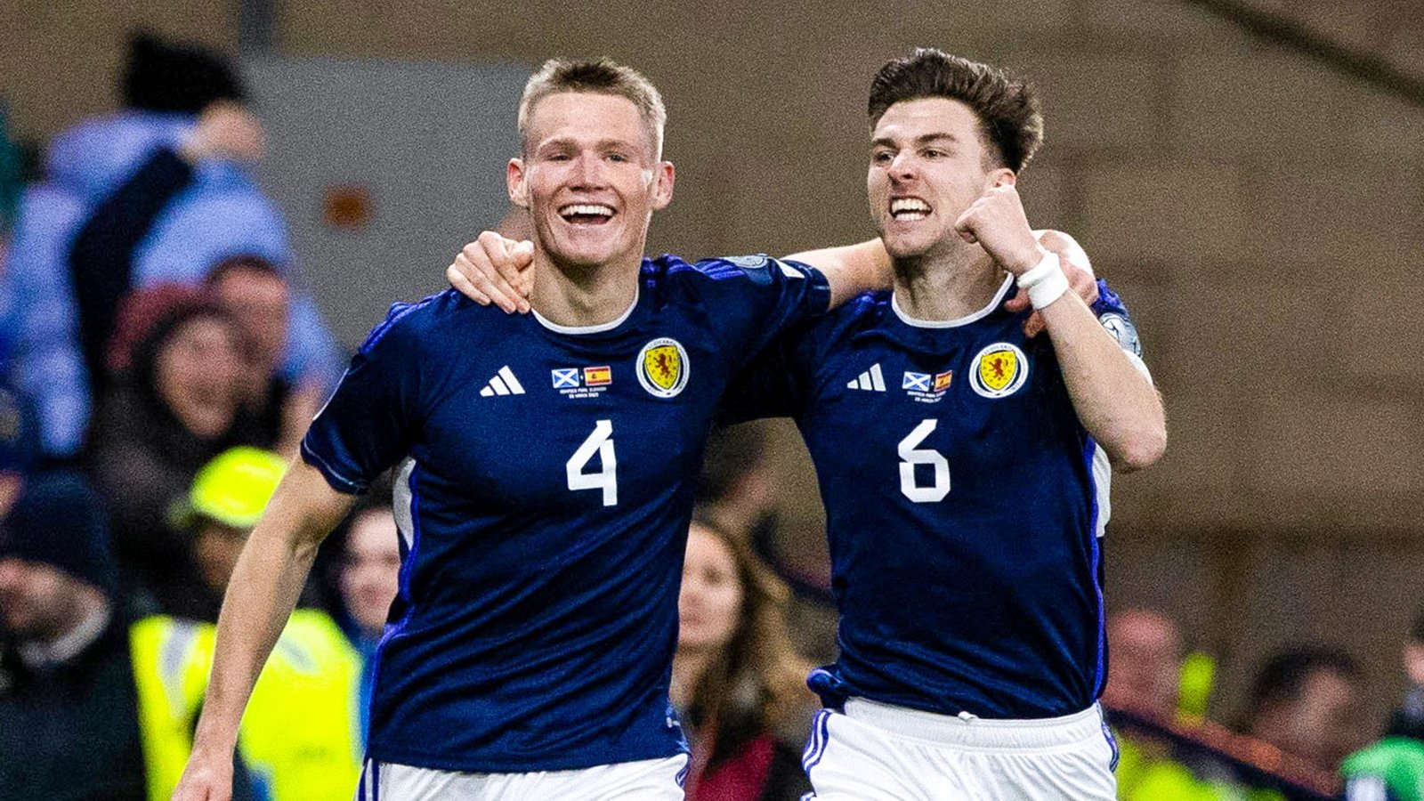 Scotland 2-0 Spain: Scott McTominay's double secures famous Euro 2024 qualifying victory