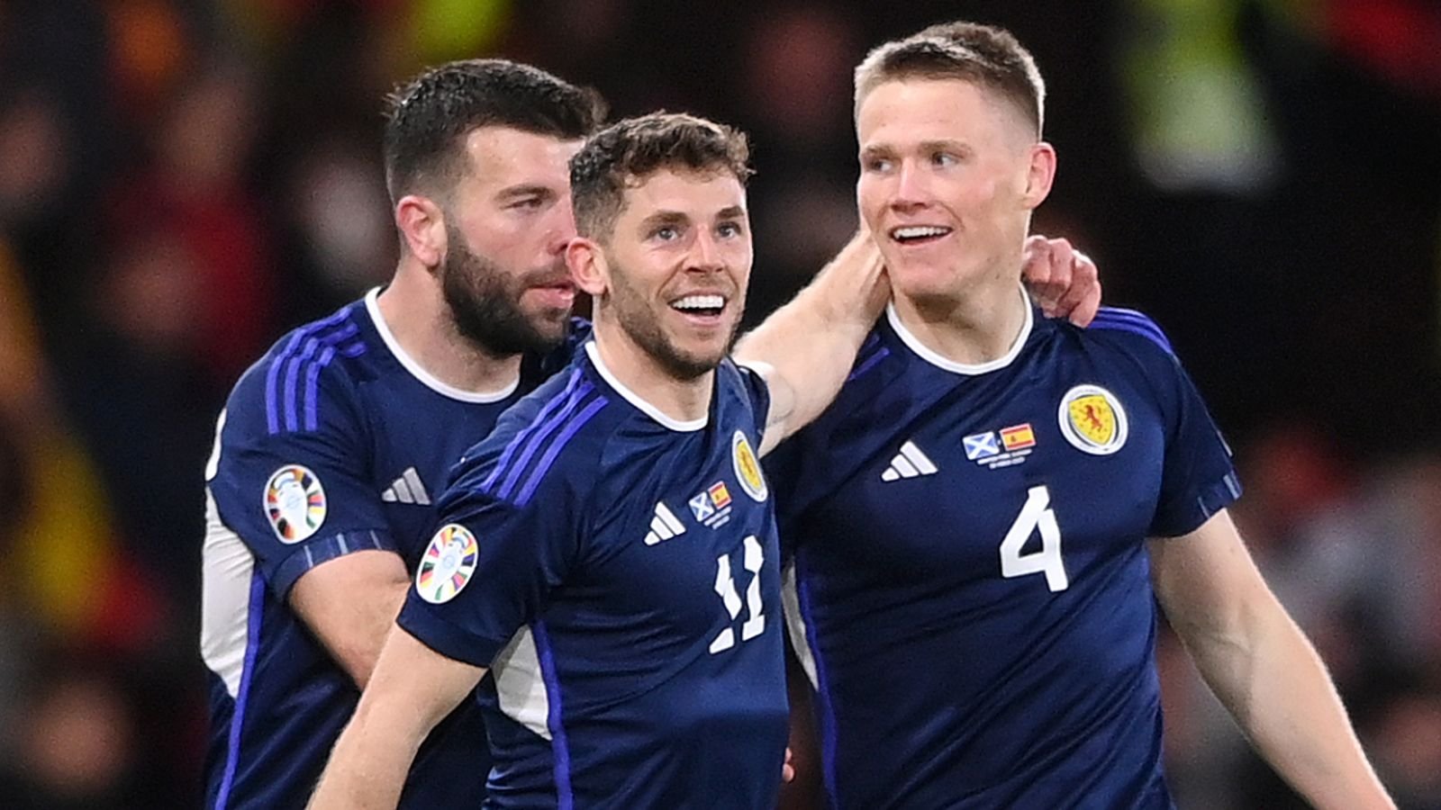 Scotland boss Steve Clarke on beating Spain: 'We have put a marker down but there is a long way to go'