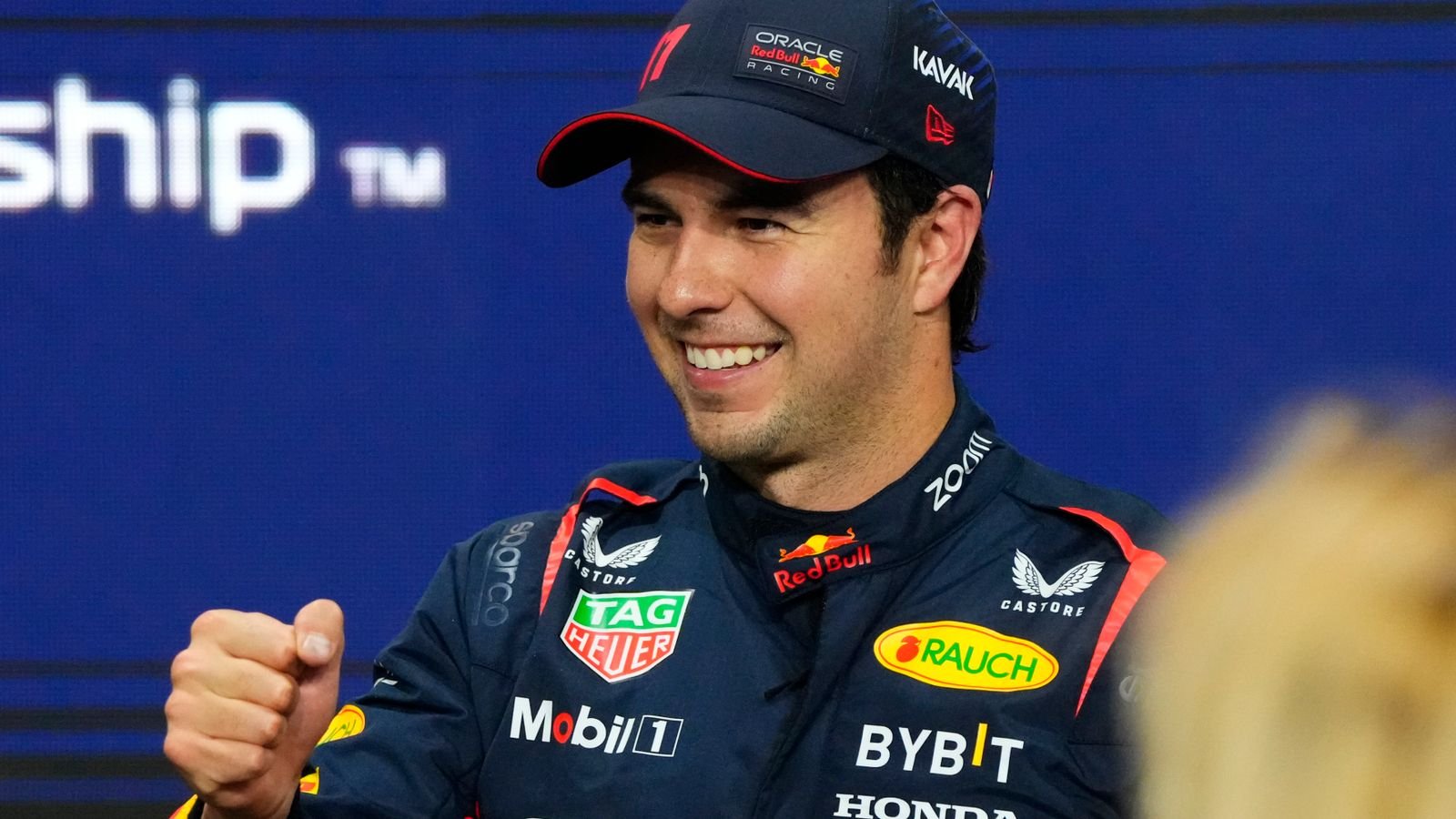 Saudi Arabian GP Qualifying: Sergio Perez takes pole after Red Bull team-mate Max Verstappen makes shock Q2 exit