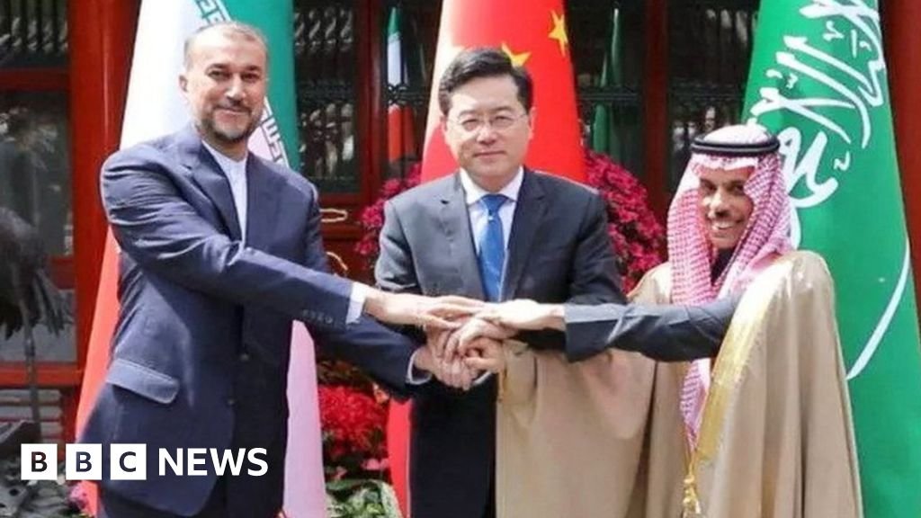 Rivals Iran and Saudi Arabia hold first high-level talks in seven years