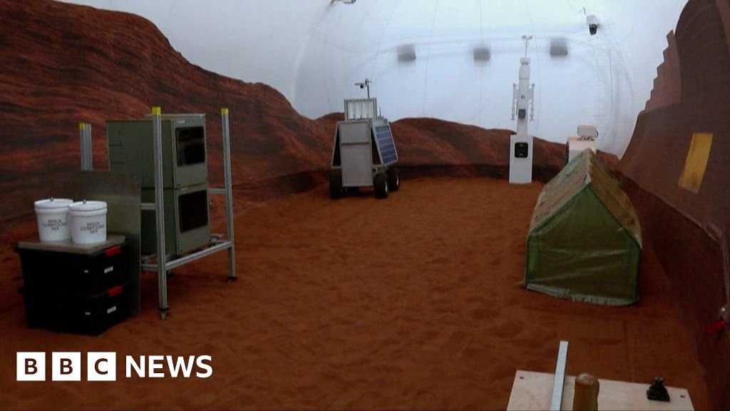 Could you endure Nasa's 3D-printed Mars simulation?