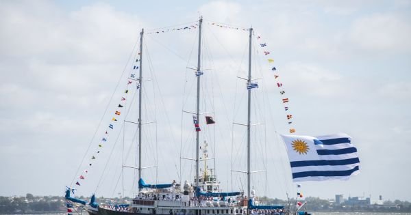 Uruguay's Capitán Miranda sets sail