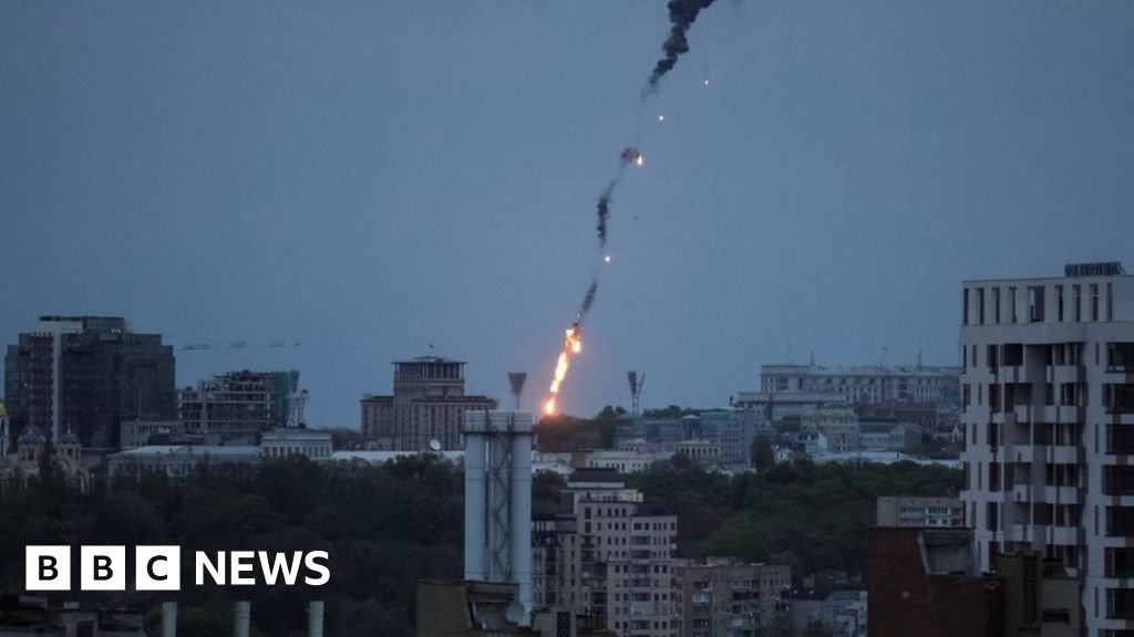 Ukraine shoots down own drone over central Kyiv
