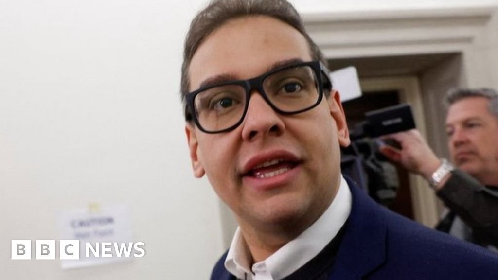 What is George Santos accused of?