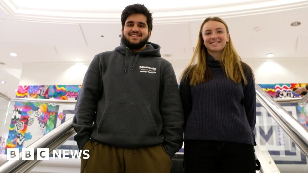 Watch what school in an empty shopping mall looks like