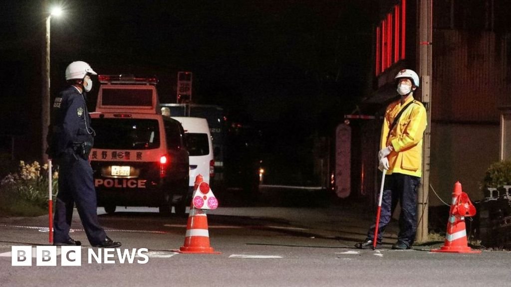 Nagano: Man detained over shooting and stabbing attack in Japan