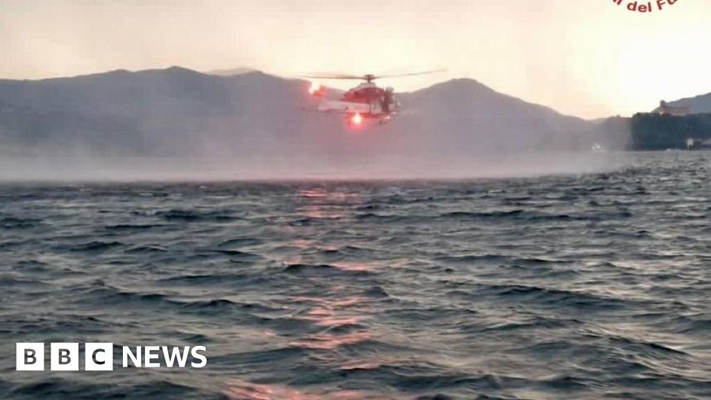 Tourist boat sinks on Lake Maggiore, with two dead and two missing - reports