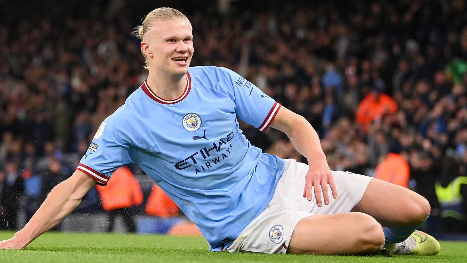 Erling Haaland: Man City striker says he would swap goals for treble after breaking Premier League record
