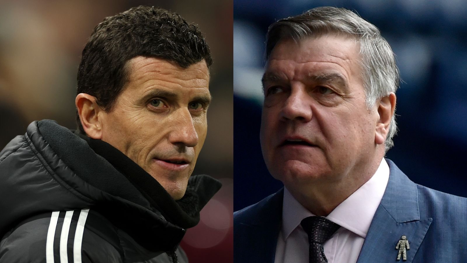Javi Gracia and Sam Allardyce