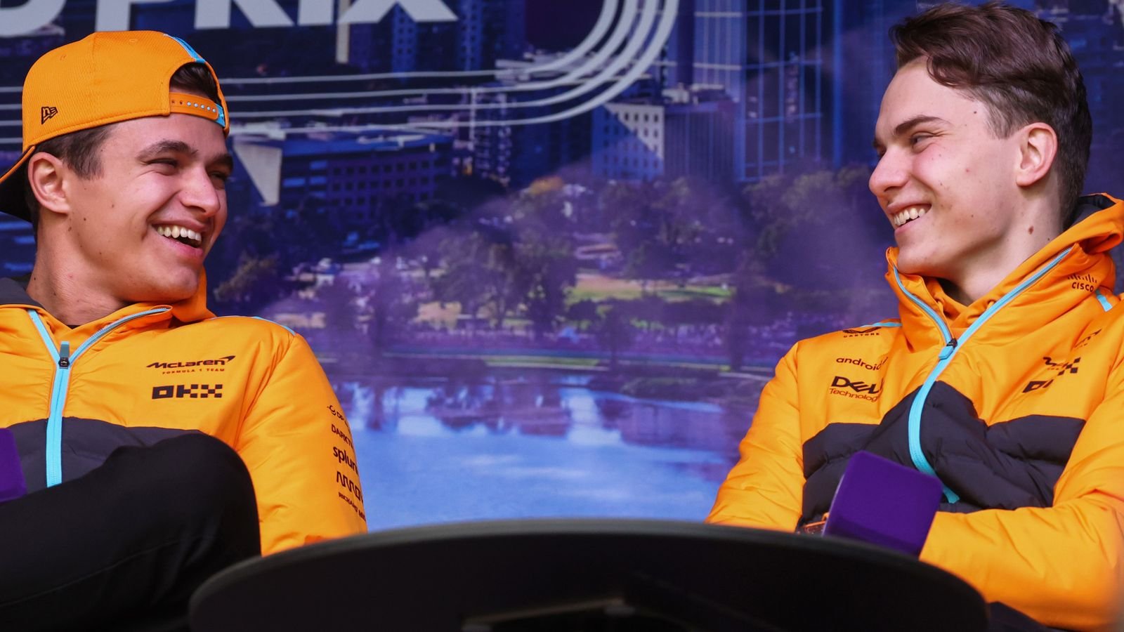 Lando Norris says 'very fast' Oscar Piastri is pushing him more than Daniel Ricciardo did at McLaren