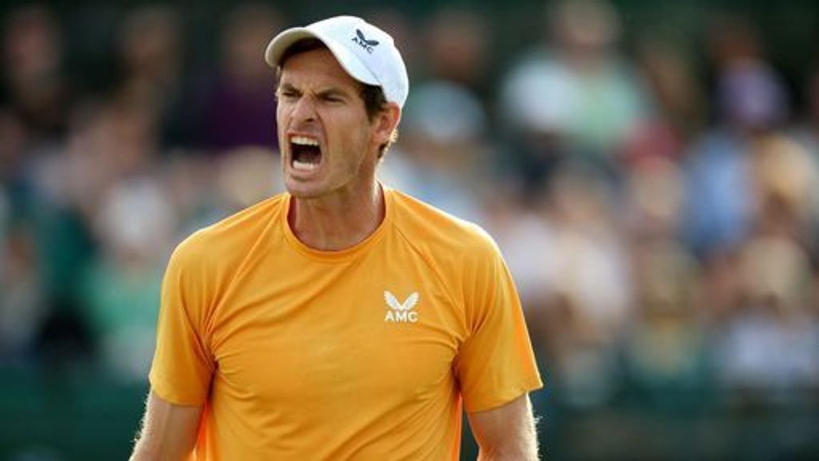 Great Britain's Andy Murray during his match against Portugal's Nuno Borges during day six of the Rothesay Open 2023 at the Nottingham Tennis Centre. Picture date: Saturday June 17, 2023.
