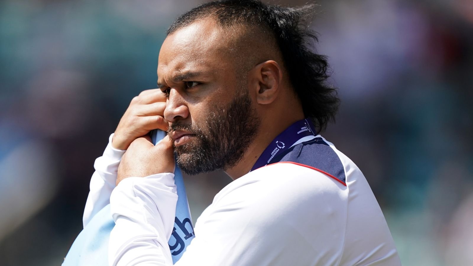Billy Vunipola: England coach Steve Borthwick 'very hopeful' forward can feature in Rugby World Cup warm-ups