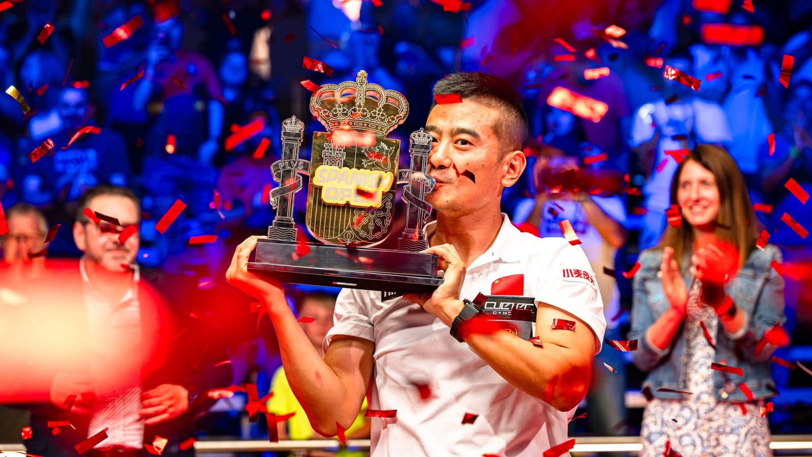 Spanish Open Pool Championship: Dang Jin Hu beats Marc Bijsterbosch to win inaugural title