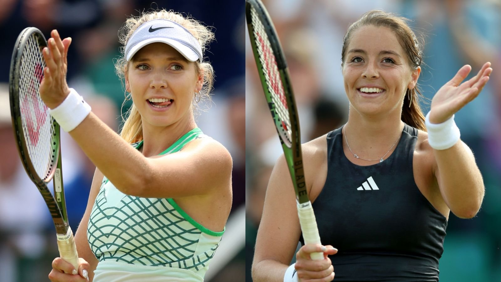 Katie Boulter and Jodie Burrage - Tennis