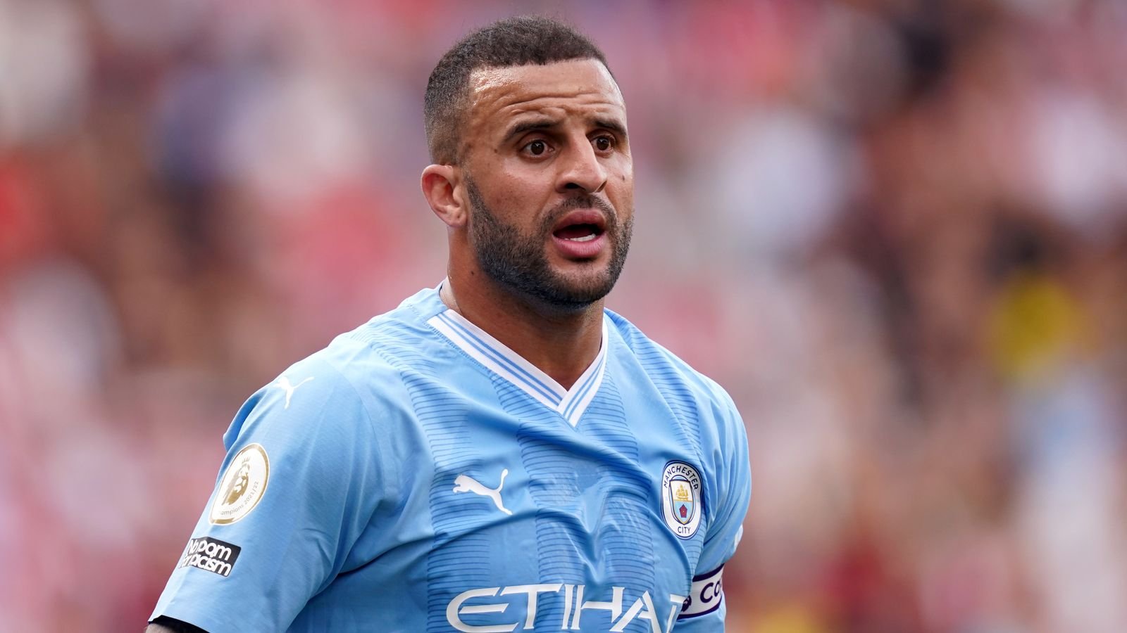 Kyle Walker did not start the Champions League final