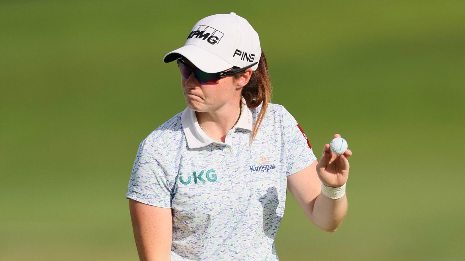 Women’s PGA Championship: Leona Maguire takes one-shot lead into final round after eighth successive round in the 60s