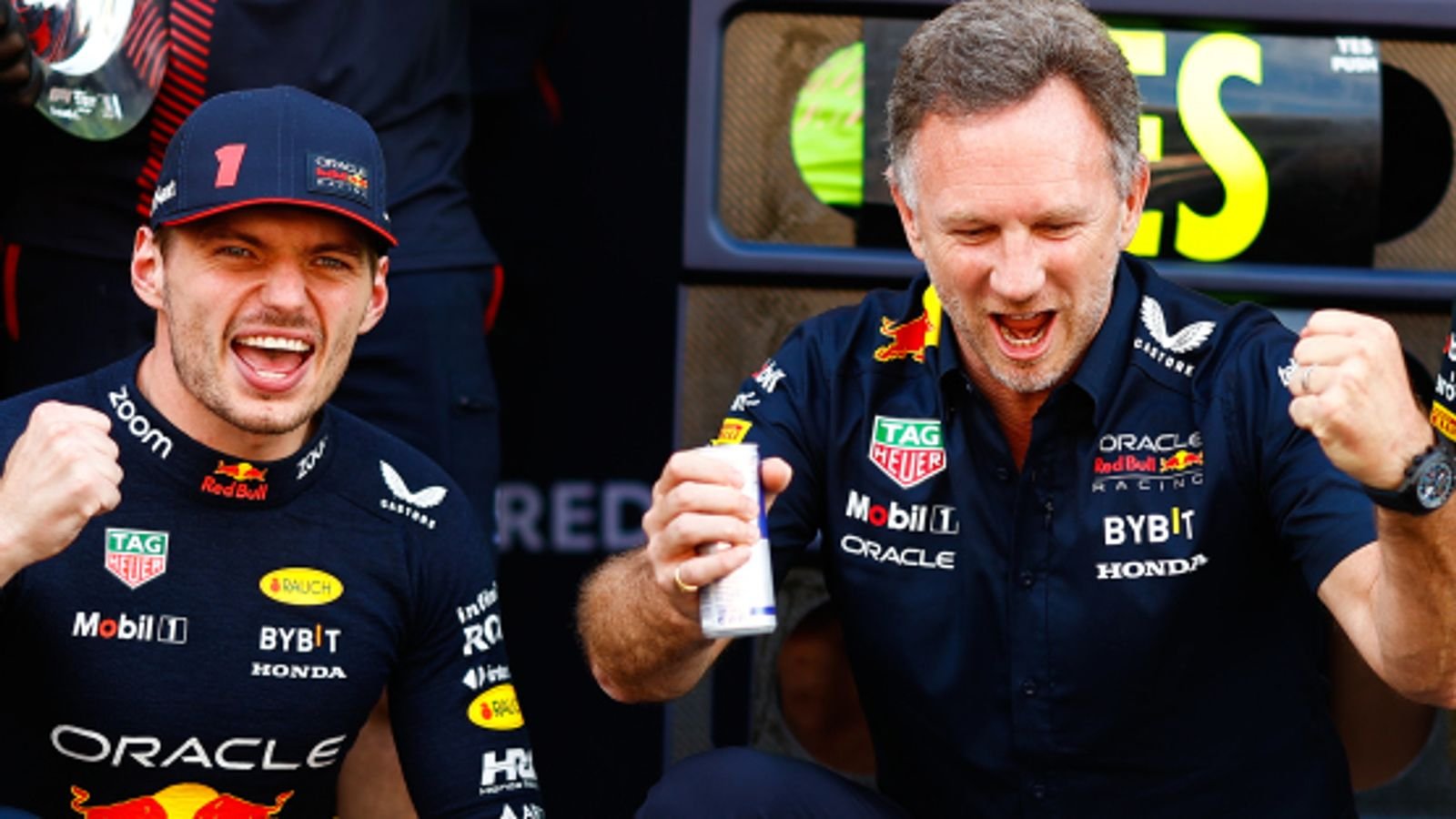 Christian Horner lauds Red Bull on 100th Formula 1 race win as Max Verstappen equals Ayrton Senna