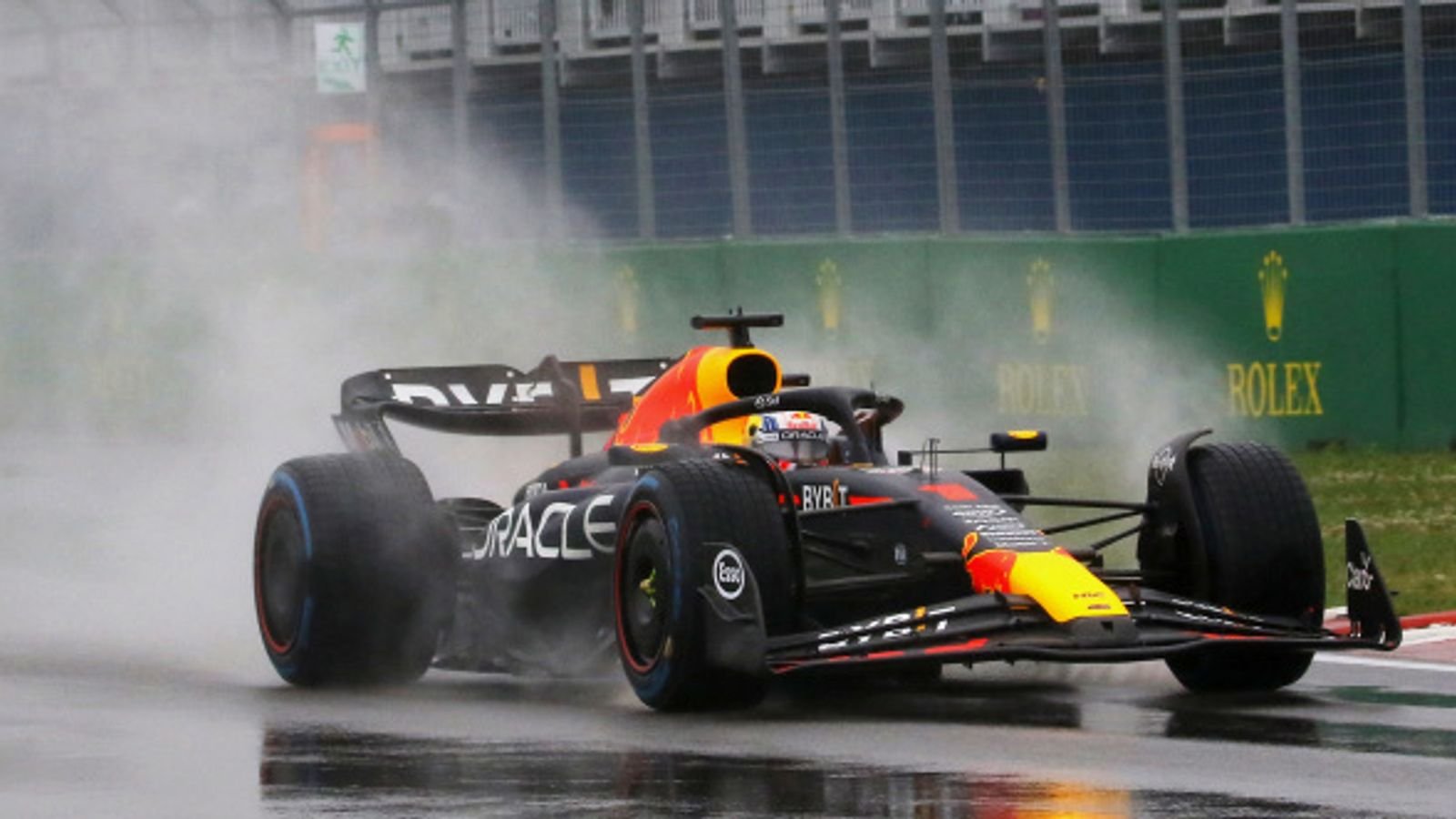 Canadian GP Qualifying: Max Verstappen on pole ahead of Nico Hulkenberg as Sergio Perez and Charles Leclerc exit early
