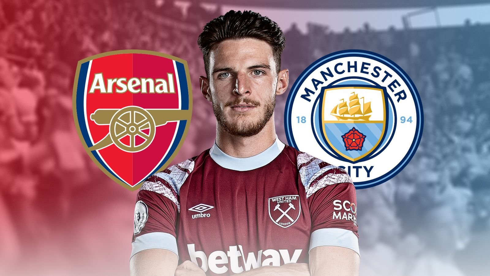 Declan Rice: Arsenal make third bid of £105m for West Ham midfielder