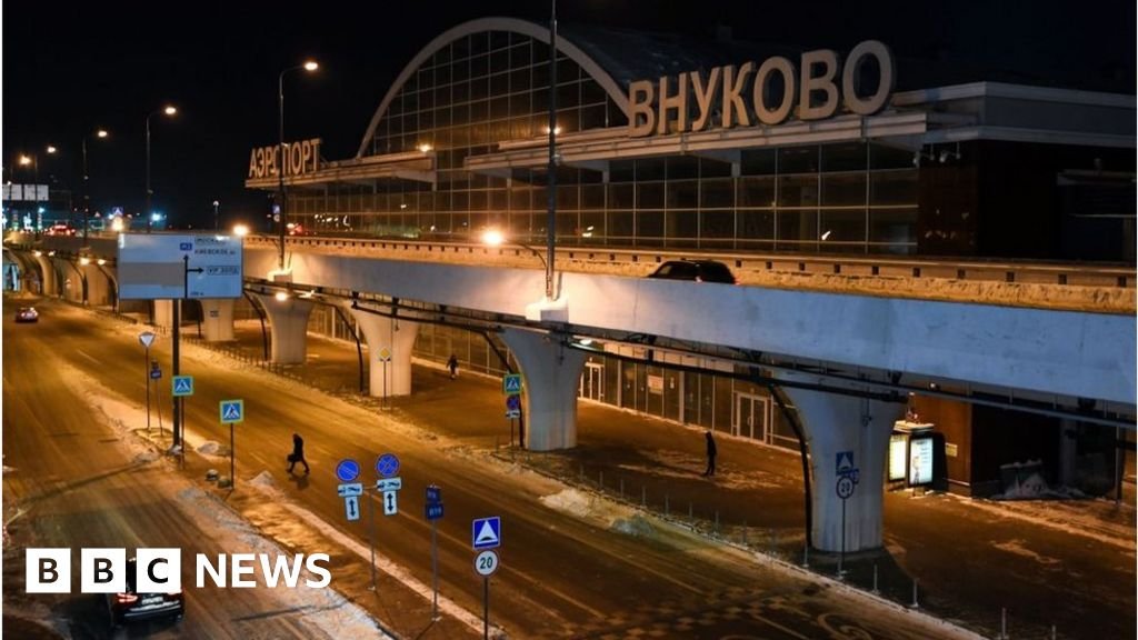 Ukraine war: Major Moscow airport flights disrupted by drone attack