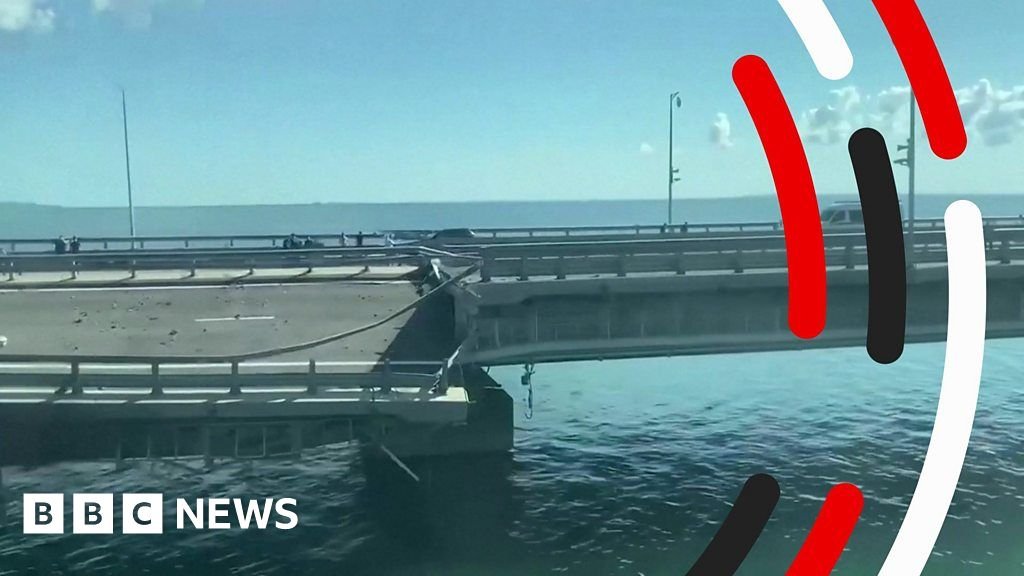 Ros Atkins on... the latest Crimea bridge attack