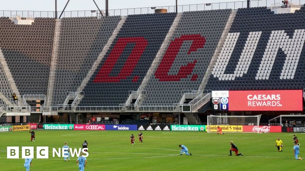 DC United: US sports trainer fired for 'discriminatory' hand gesture