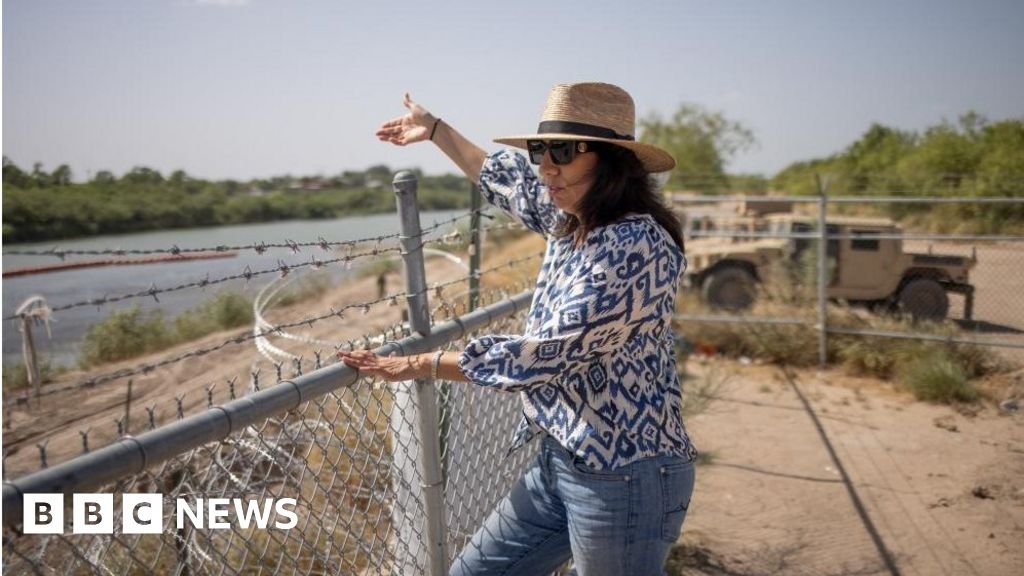 The Texas town caught in the middle of America's border battle