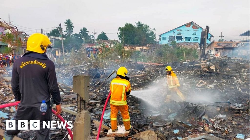 Nine killed in Thailand fireworks warehouse explosion