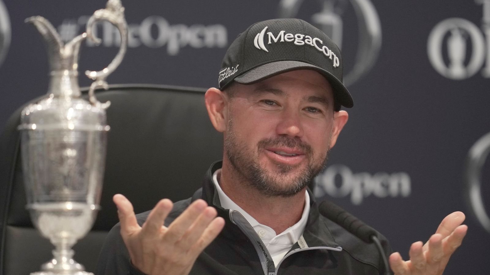 The Open: Brian Harman 'strolls' to maiden major victory after 'perfect week' at Royal Liverpool