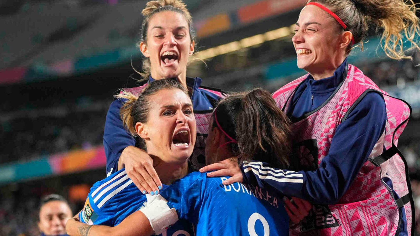 Italy 1-0 Argentina: Cristiana Girelli's 87th-minute header gives Azzurre victory in World Cup opener