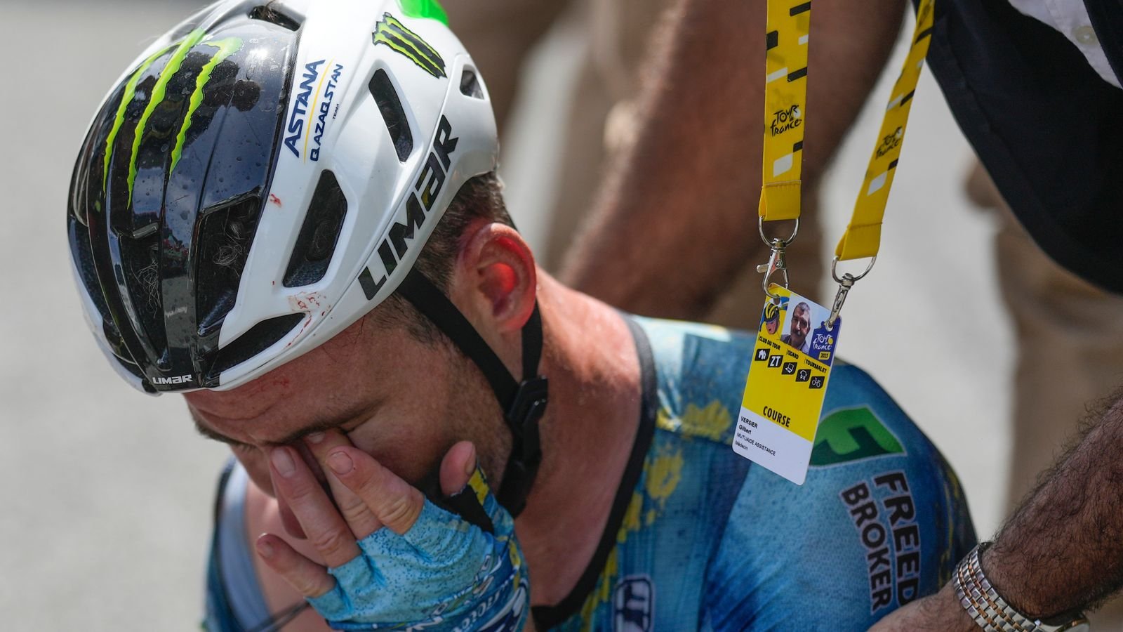 Mark Cavendish named in GB’s squad for UCI World Championships despite Tour de France withdrawal