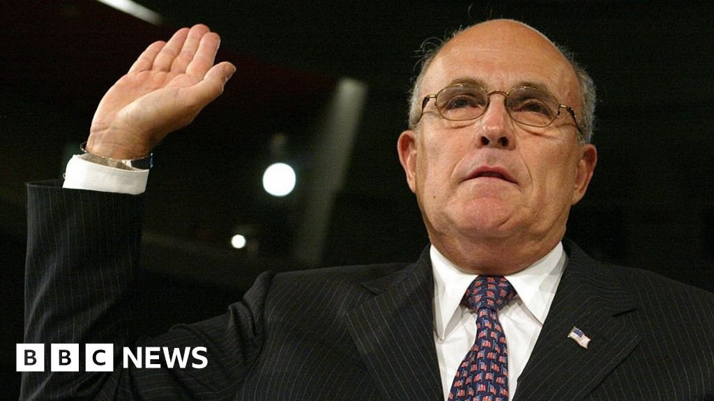 Rudy Giuliani jailed mobsters with a charge he now faces