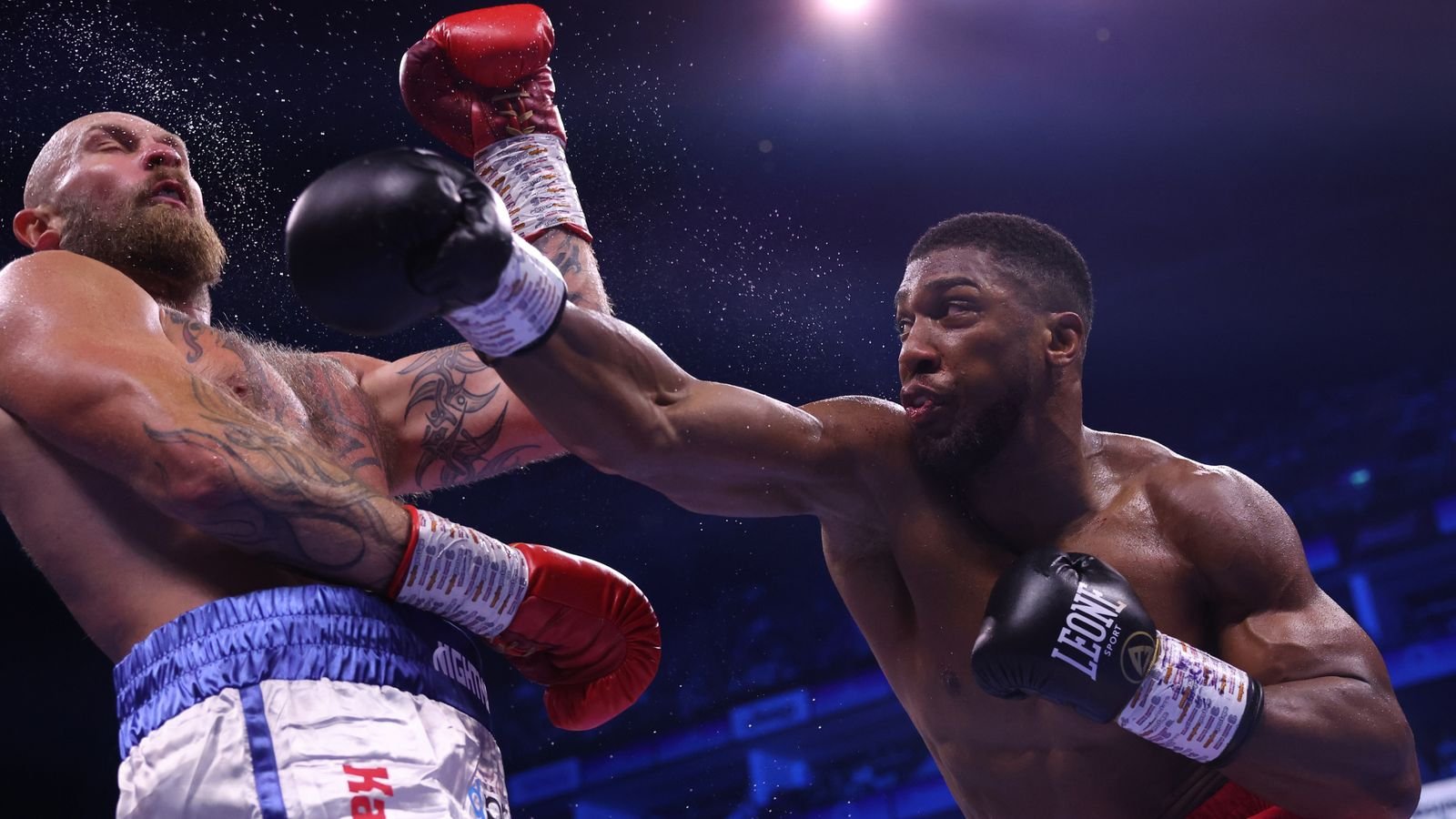 London, UK - August 12:Anthony Joshua v Robert Helenius Heavyweight Contest..12 August 2023.Picture By Mark Robinson Matchroom Boxing.