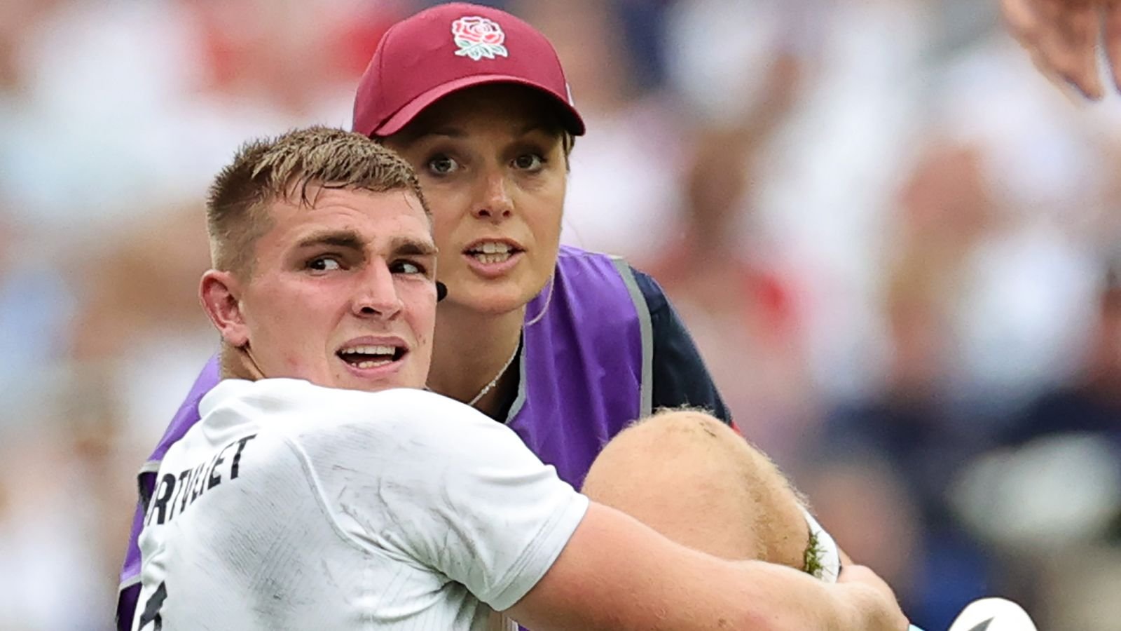 England scrum-half Jack van Poortvliet ruled out of Rugby World Cup with ankle injury | Alex Mitchell called up